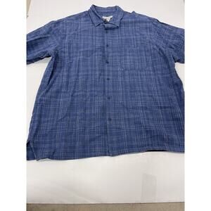Linea Uomo Shirt XXL Button Down Linen Cotton Casual